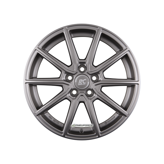 RC DESIGN - RC32 FERRIC GREY MATT (FGM) 8X19 LK:5/112 ET:34 ML:66,6